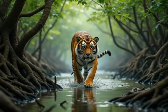 tiger in sundarban