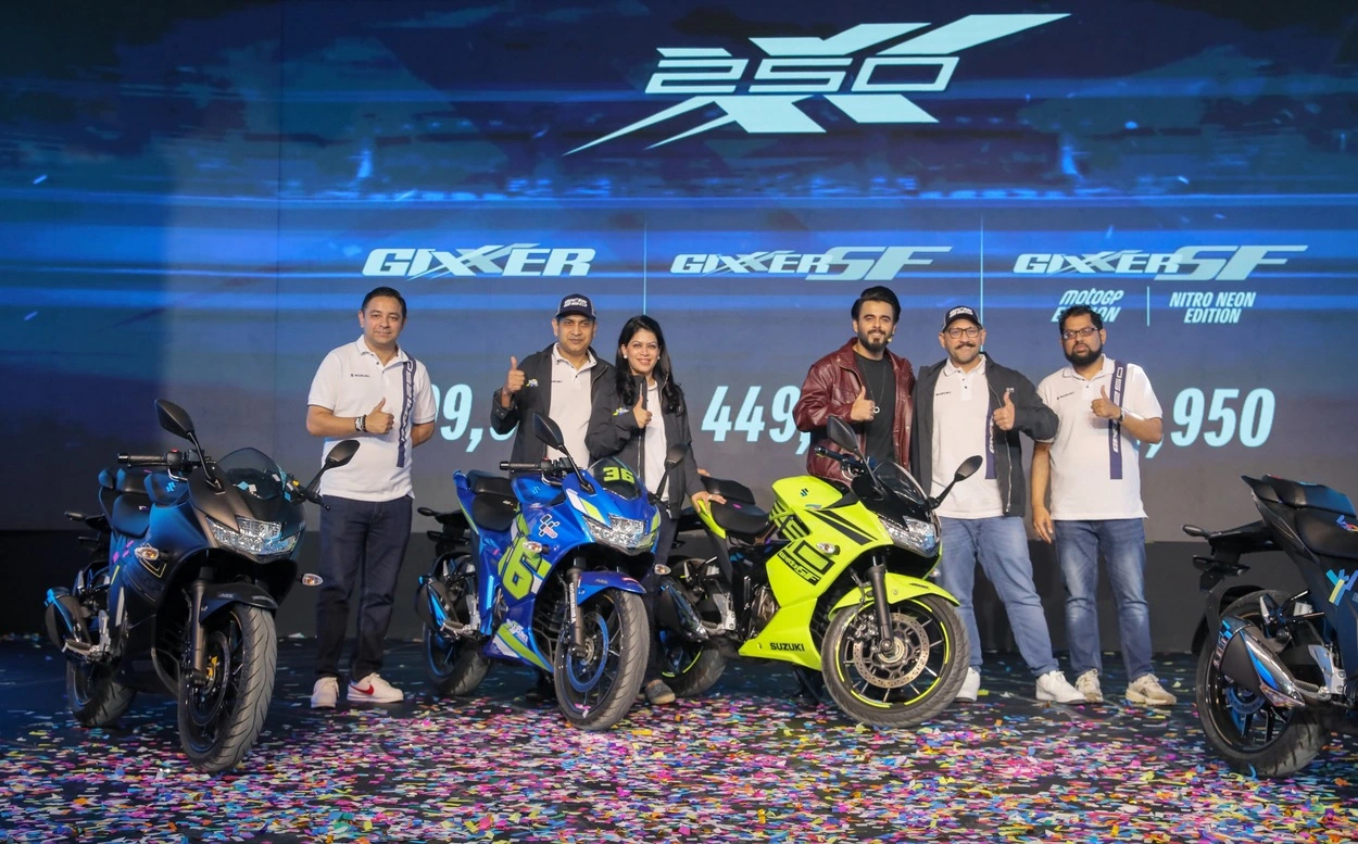 Suzuki Gixxer 250 Series Officially Launched in Bangladesh